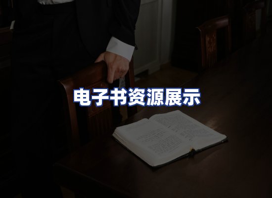 电子书资源展示